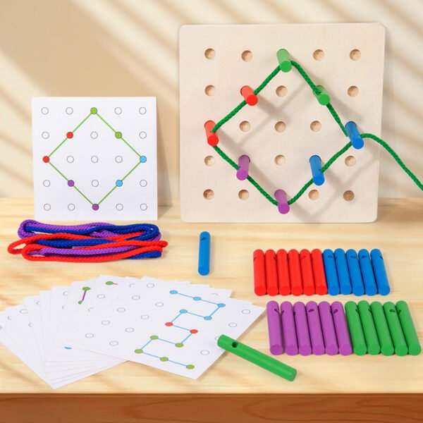 Early Education Stick Thread Board - junyugc.com