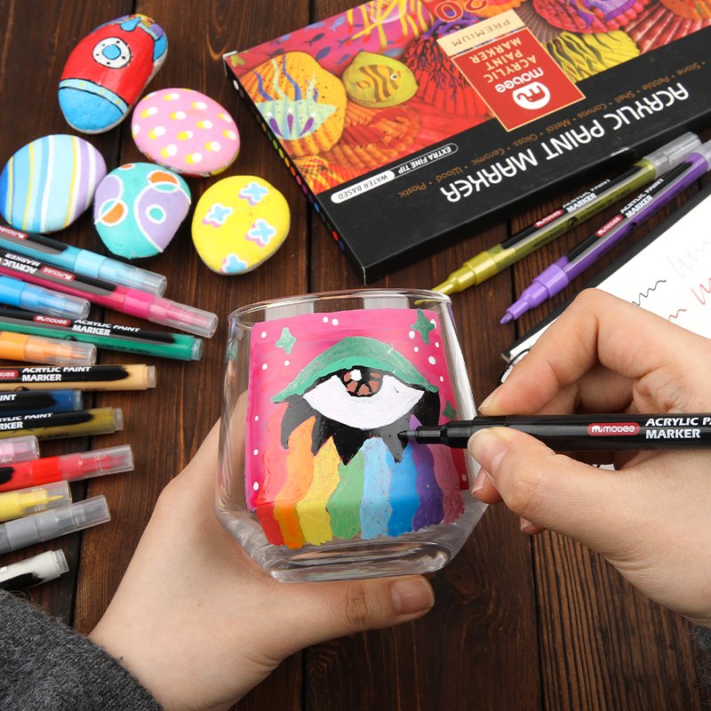 Water-Based Multicolor Paint Pens - Image 2